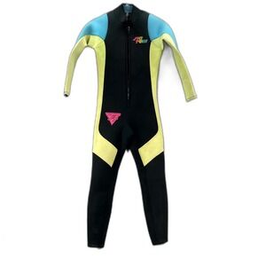 Vintage Casad Hi Tech Wetsuit Mens Small Swim Surfing Scuba Snorkel Sportswear